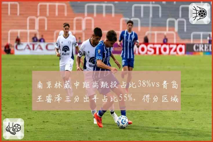 南京林葳中距离跳投占比38%vs青岛王睿泽三分出手占比55%，得分区域分布差异